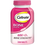 Caltrate 600 Plus D3 Calcium and Vitamin D Supplement Tablets, Bone Health Supplements for Adults - 200 Count