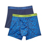 Calvin Klein Kids 2-Pack Performance Boxer Brief (Little Kids/Big Kids)