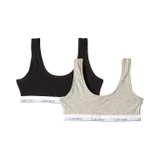 Calvin Klein Kids 2-Pack Classic Modern Crop Bra (Little Kids/Big Kids)