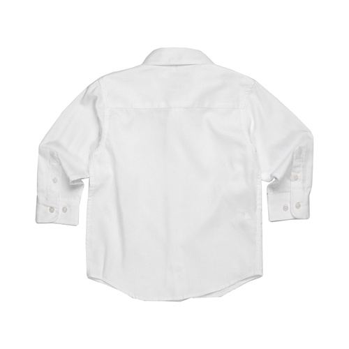 캘빈클라인 Calvin Klein Kids Sateen Shirt (Little Kids)