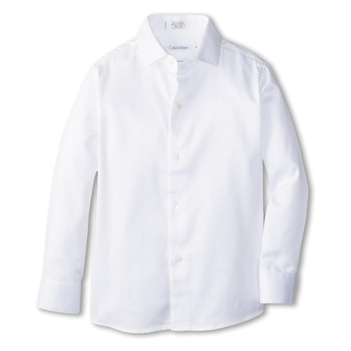캘빈클라인 Calvin Klein Kids Sateen Shirt (Little Kids)