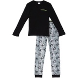 Calvin Klein Kids Two-Piece Thermal Brushed Micro Joggers Set (Big Kids)