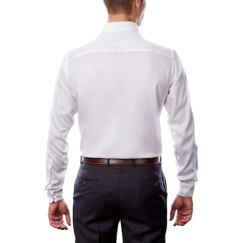  Calvin Klein Mens Dress Shirt Regular Fit Non Iron Stretch Solid