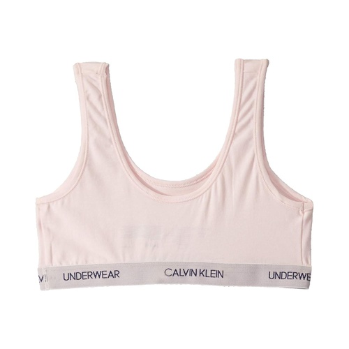 캘빈클라인 Calvin Klein Kids 2-Pack Monogram Bralette (Little Kids/Big Kids)