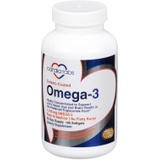CardioTabs Omega-3 Enteric-Coated Fish Oil Supplements, Triglyceride Form, 1100 mg Total Omega-3 Fatty Acids, Non-Dairy and Gluten-Free, Special Enteric Coated Softgels for No Fish