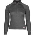 Carhartt Womens Force Heavyweight Quarter-Zip Thermal Base Layer Long Sleeve Shirt