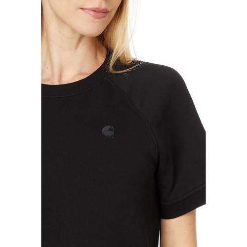 칼하트 Womens Carhartt Relaxed Fit French Terry Short Sleeve Sweatshirt