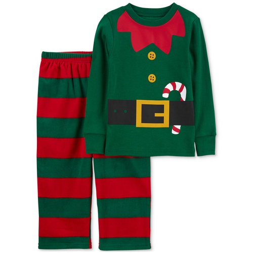 카터스 Baby Elf Top and Fleece Pajama Pants 2 Piece Set