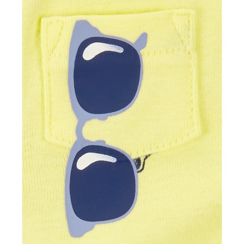 카터스 Baby Boys Sunglasses Snap-Up Cotton Romper