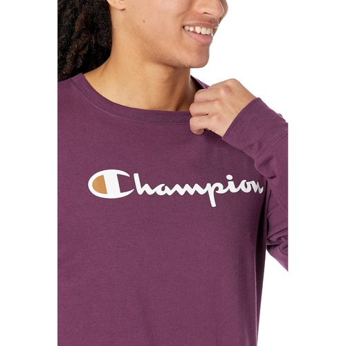  Champion Classic Graphic Big Logo Long Sleeve Tee