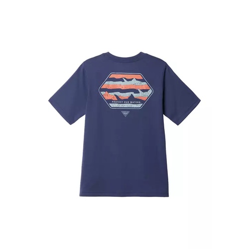 콜롬비아 Columbia' Boys 8-20 PFG Short Sleeve Graphic T-Shirt