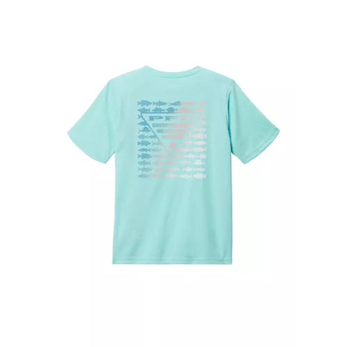 콜롬비아 Columbia' Boys 8-20 PFG Short Sleeve Graphic T-Shirt