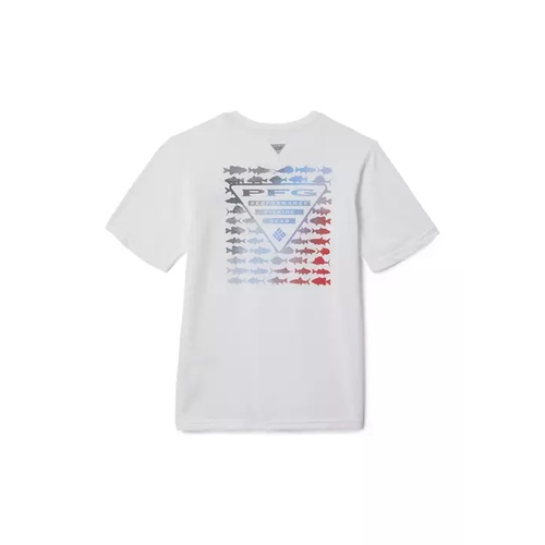 콜롬비아 Columbia' Boys 8-20 PFG Short Sleeve Graphic T-Shirt
