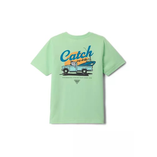 콜롬비아 Columbia' Boys 8-20 PFG Short Sleeve Graphic T-Shirt