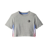 Converse Kids Short Sleeve Gradient Logo Trim T-Shirt (Little Kids)