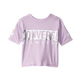 Converse Kids Short Sleeve Mesh-Panel All Star Logo Graphic T-Shirt (Little Kids)