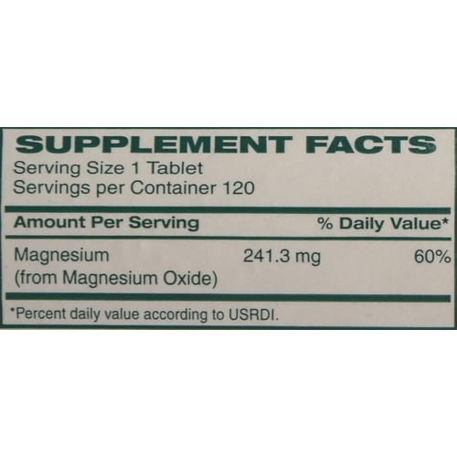  Cypress Magnesium Oxide 400 Mg Tablet 120 Tablets, Pack of 3