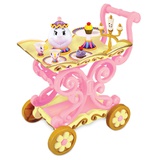Disney Beauty and the Beast Be Our Guest Singing Tea Cart Play Set