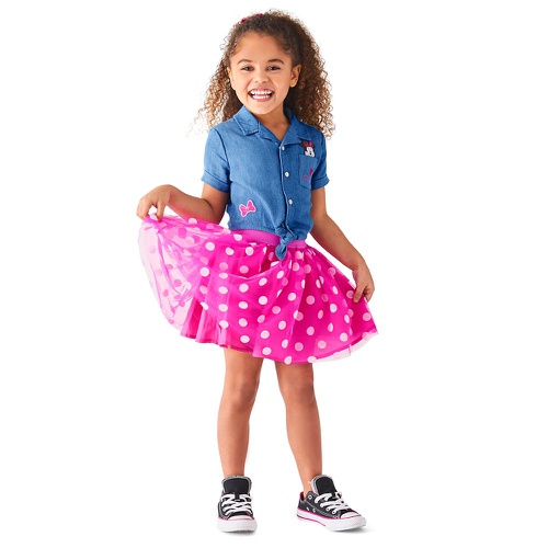 디즈니 Disney Minnie Mouse Top and Skirt Set for Girls