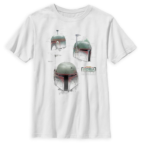 디즈니 Disney Boba Fett Helmet T-Shirt for Kids ? Star Wars