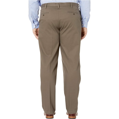닥커스 Dockers Big & Tall Classic Fit Signature Khaki Lux Cotton Stretch Pants - Pleated