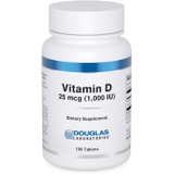 Douglas Laboratories Vitamin D (1,000 I.U.) Vitamin D3 to Support Bones, Teeth, Cell Growth, and Immune Function* 100 Tablets