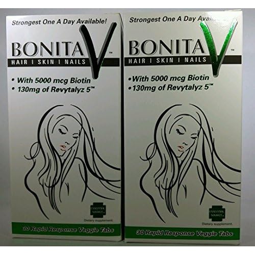  Essential Source Bonita V - Hair Skin and Nails, 30 Count (Pack of 2)