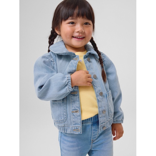 갭 babyGap Peter Pan Denim Utility Jacket