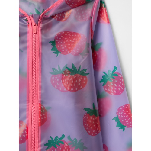 갭 babyGap Print Rain Jacket
