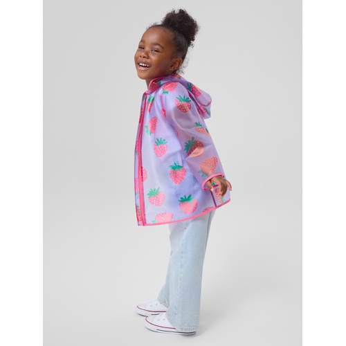 갭 babyGap Print Rain Jacket