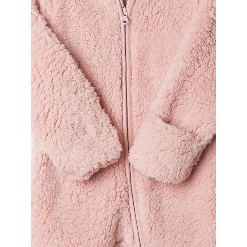 갭 Gap Baby Sherpa Hoodie One-Piece