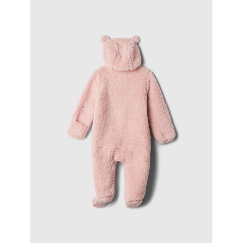 갭 Gap Baby Sherpa Hoodie One-Piece
