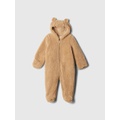 Gap Baby Sherpa Hoodie One-Piece