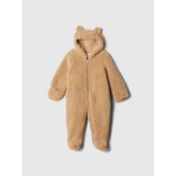 Gap Baby Sherpa Hoodie One-Piece