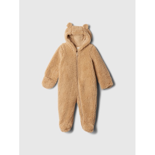 갭 Gap Baby Sherpa Hoodie One-Piece