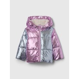 babyGap ColdControl Max Cropped Sherpa Puffer Jacket