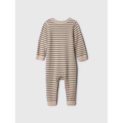 갭 Gap Baby CashSoft Stripe Sweater One-Piece