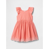 babyGap Eyelet Flutter Sleeve Dress