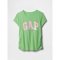 Kids Ruched Gap Logo T-Shirt
