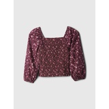 Gap Kids Smocked Squareneck Top
