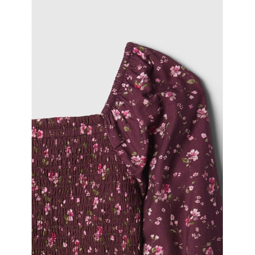 갭 Gap Kids Smocked Squareneck Top