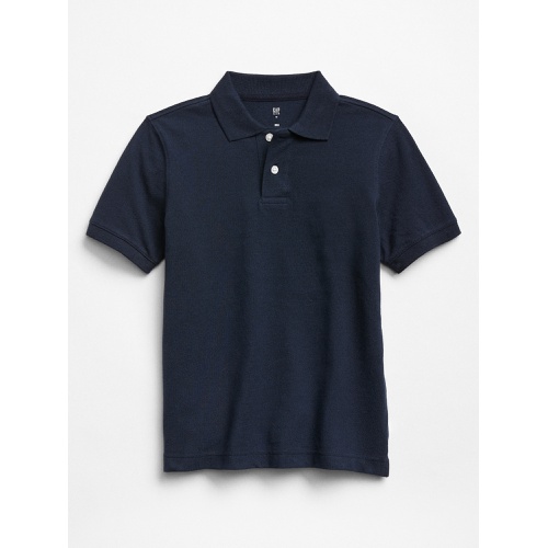 갭 Gap Kids Uniform Pique Polo Shirt