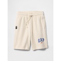 GapKids × Disney Mickey Mouse Relaxed Logo Pull-On Shorts