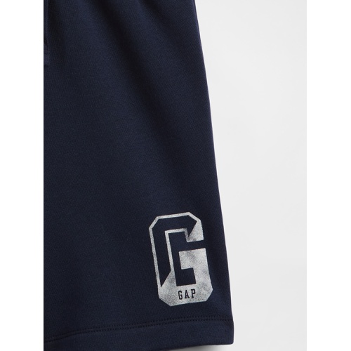 갭 Kids Relaxed Gap Logo No-Pocket Pull-On Shorts