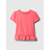 babyGap Eyelet Peplum T-Shirt