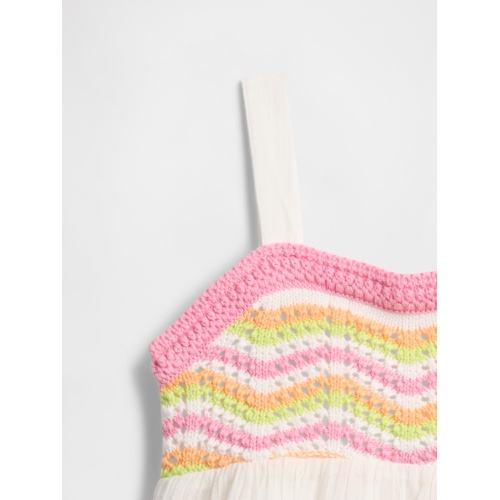 갭 babyGap Crochet Tiered Dress