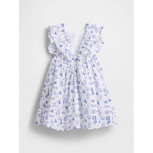 갭 babyGap Poplin Ruffle Dress