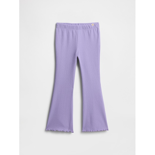 갭 babyGap Ribbed Pull-On Flare Leggings