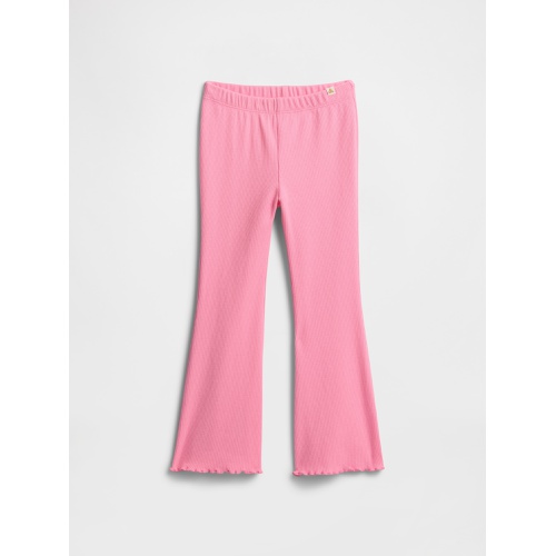 갭 babyGap Ribbed Pull-On Flare Leggings