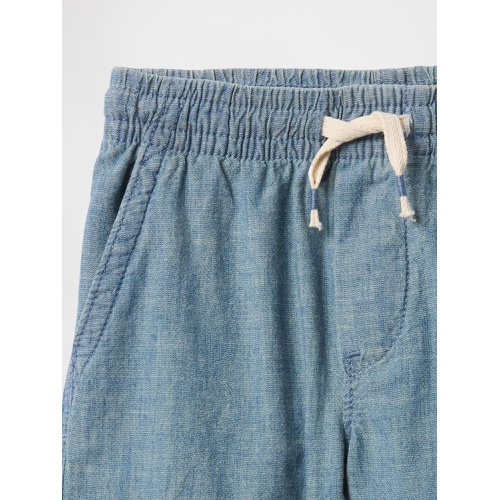갭 babyGap Pull-On Chambray Shorts